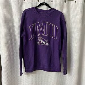 Pressbox Purple Graphic Long Sleeve Sweatshirt